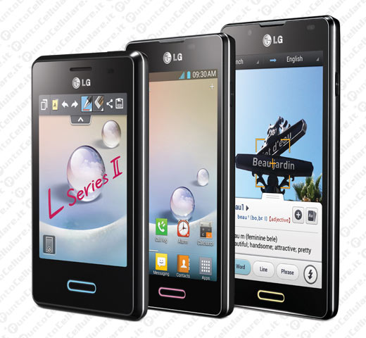 Ufficiale La Nuova Gamma Optimus L Series II Di LG Electronics