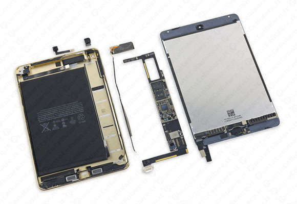iPad Mini 4 - ecco cosa si nasconde all'interno della scocca