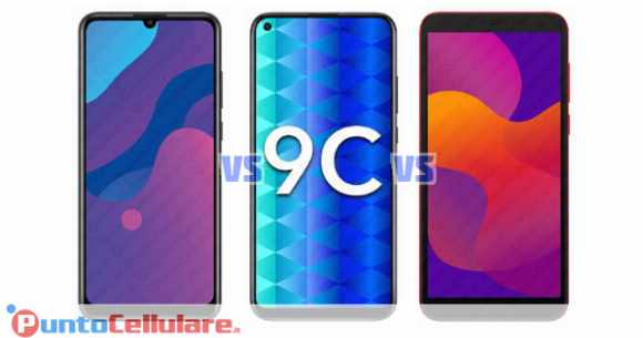 Confronto  Honor 9A VS Honor 9C VS Honor 9S