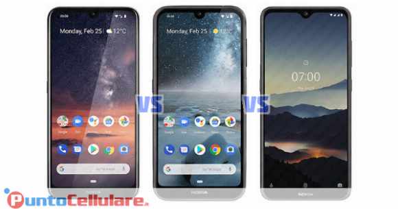 Confronto Nokia 3.2 VS Nokia 4.2 VS Nokia 7.2