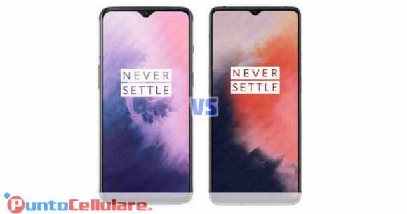 Confronto OnePlus 7 VS OnePlus 7T