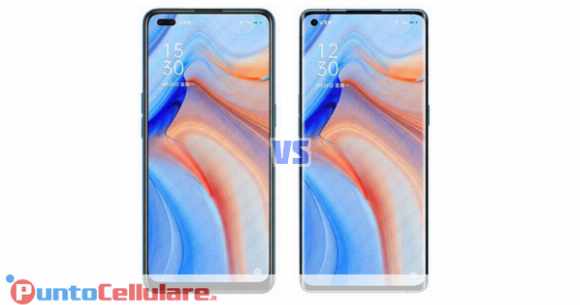 Confronto Oppo Reno 4 VS Reno 4 Pro