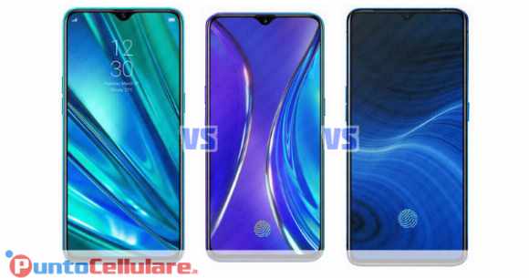 Confronto Realme 5 Pro VS X2 VS X2 Pro