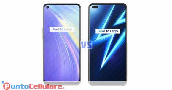 Confronto Realme 6 VS Realme 6 Pro