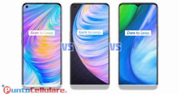 Confronto Realme Q2 VS Q2 Pro VS Q2i