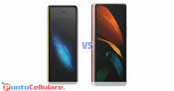 Confronto Samsung Galaxy Fold VS Galaxy Z Fold 2