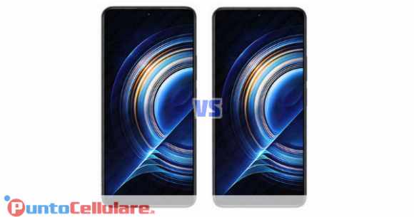 Confronto Xiaomi Redmi K50 VS Redmi K50 Pro