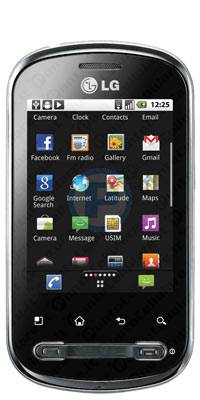 LG P350 Optimus Life