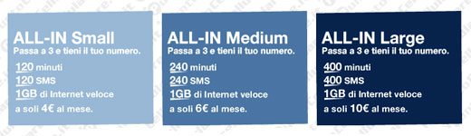 3 Italia All IN