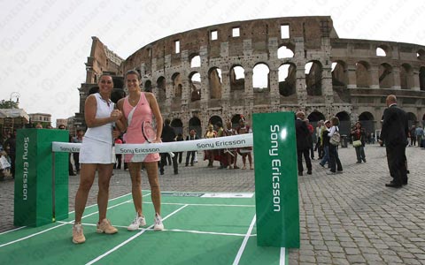 Amélie Mauresmo e Flavia Pennetta