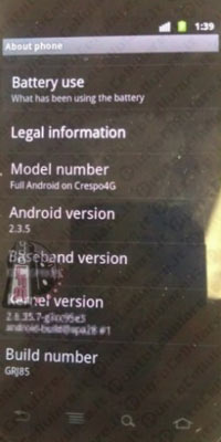 Android 2.3.5