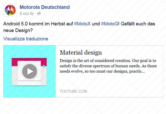 Android L Motorola