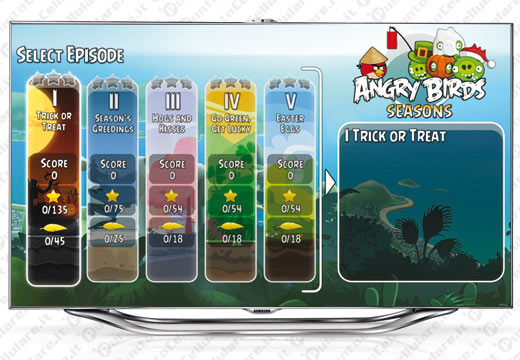 Angry Birds su Samsung Smart TV