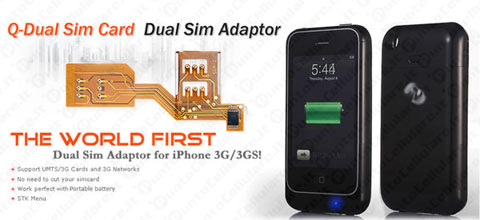 Batteria dual SIM per iPhone