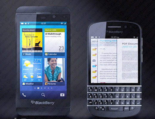BlackBerry L e BlackBerry N