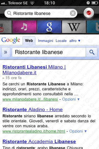 Dragon Dictation e Dragon Search