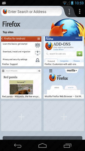Firefox 21 per Android