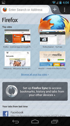 Firefox per Android