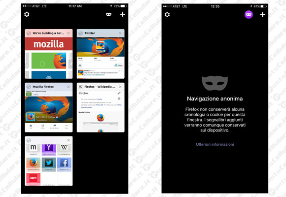 Firefox per iOS