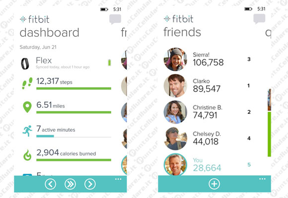 Fitbit Windows Phone 8.1