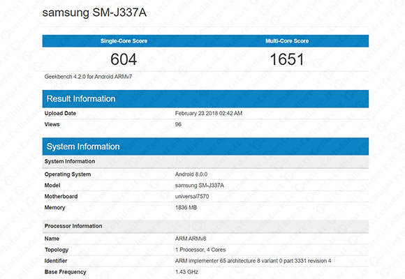 Galaxy J3 2018 Galaxy J3 Pro 2018