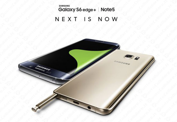 Galaxy Note 5 e Galaxy S6 Edge Plus