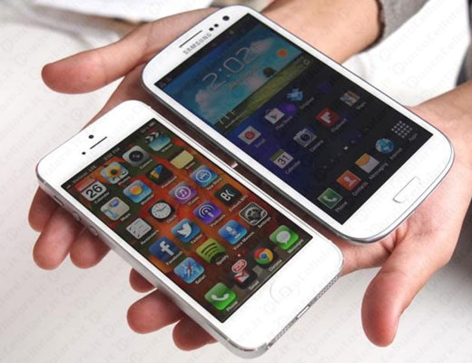 Galaxy S 4 iPhone 5