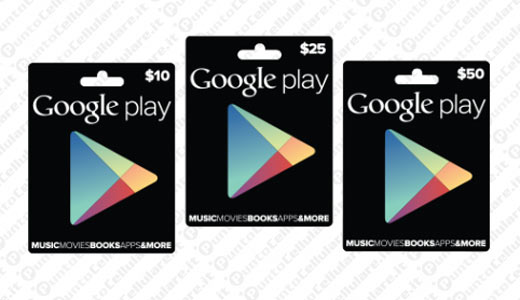 Google Play Gift Cards