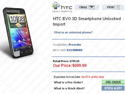 HTC Evo 3D