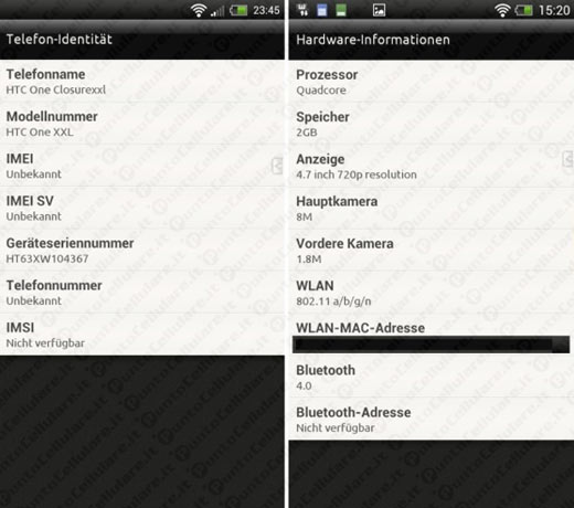 HTC One XXL