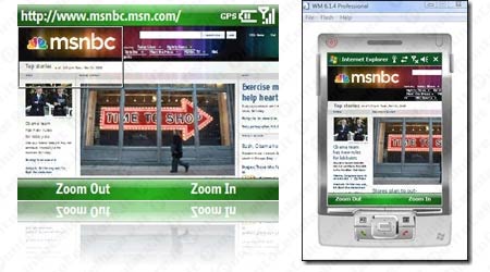 Internet Explorer Mobile 6