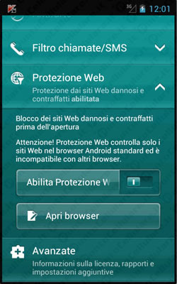 Kaspersky Mobile Security