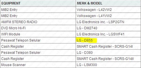 LG D855