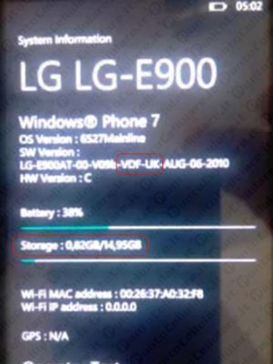 LG E900