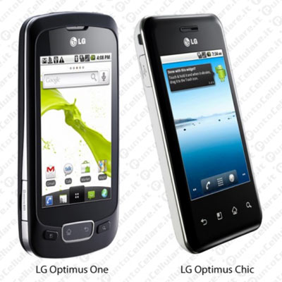 LG Optimus One e Optimus Chic