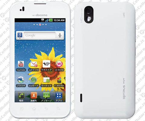 LG Optimus White LG Optimus Bright