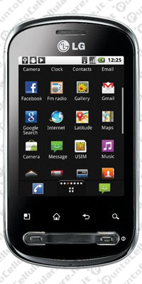LG P350 Optimus Life
