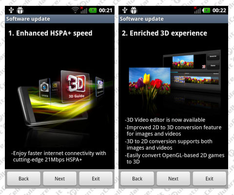 LG P920 Optimus 3D