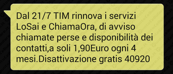 LoSai e ChiamaOra
