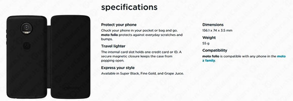 Moto Folio