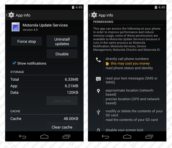 Moto G 2013 Moto G 2014