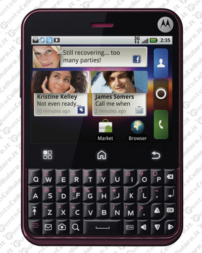 Motorola Charm e Motorola Flipout
