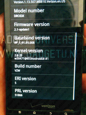 Motorola Droid X