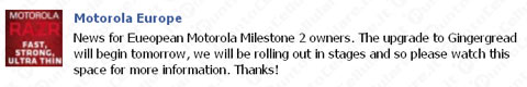 Motorola Milestone 2