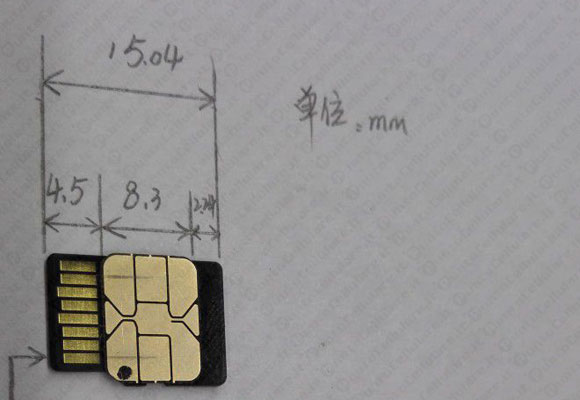 NanoSIM e microSD
