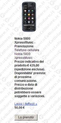 Nokia 5800 XpressMusic
