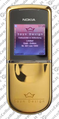 Nokia 8800 Sirocco Diamond Edition