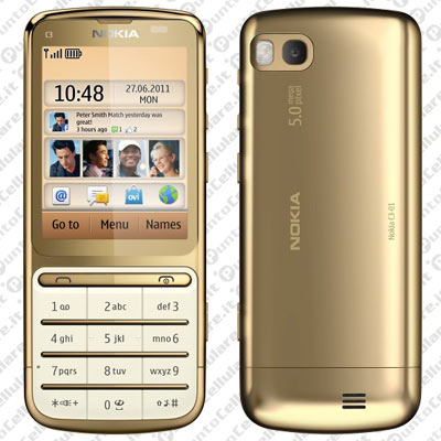 Nokia C3 01 Gold Edition
