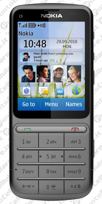 Nokia C3 Touch and Type