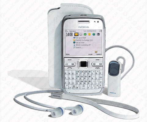 Nokia E72 White Edition